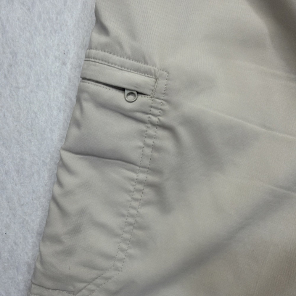 Nike Golf Mens Cargo Shorts Sz 36 Dri-Fit Style 401501-010 cream Stretch Poly - Picture 15 of 16